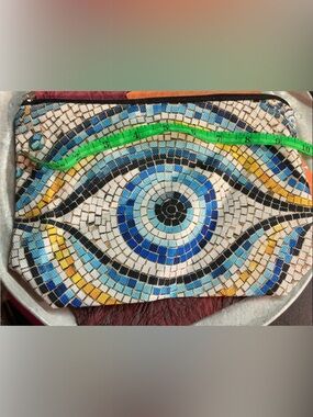 Eye artistic makeup bag,